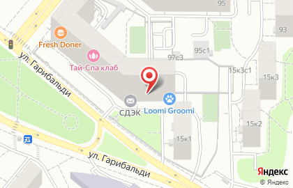 Служба доставки и логистики Сдэк в Ломоносовском районе на карте