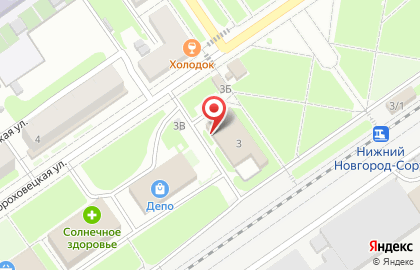 Гастроном в Нижнем Новгороде на карте