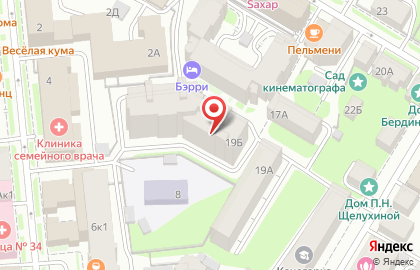 Интернет-магазин детской обуви Детос в Нижегородском районе на карте
