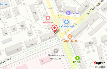 Участковый пункт полиции №1 на улице Менделеева на карте