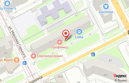 Салон красоты Тропикана в Ленинском районе на карте
