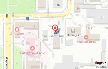 Рента-Кар Красноярск на карте