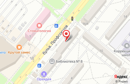 Супермаркет Радеж на улице Профсоюзов, 2 на карте