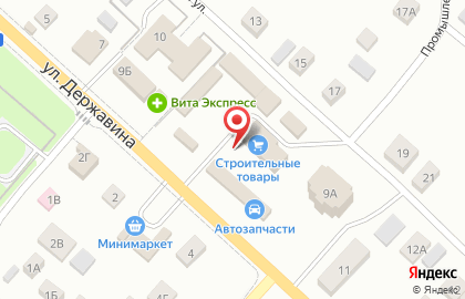Магазин строительных материалов, ИП Исхаков Н.Н. на карте