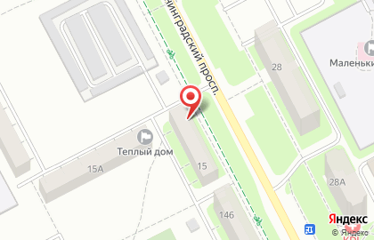 Продовольственный магазин Лоза на Ленинградском проспекте, 15 на карте