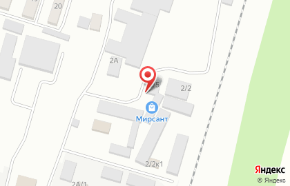 Торговая компания Mirsant на Крайней улице на карте