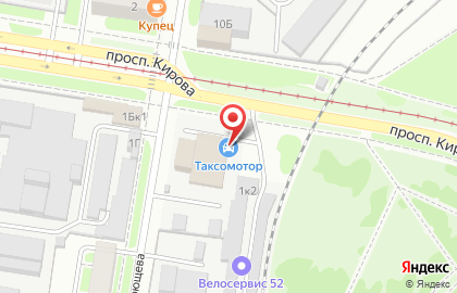 Юридическое агентство Практик в Автозаводском районе на карте