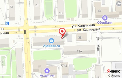Отдел судебных приставов по Калининскому району г. Челябинска на карте