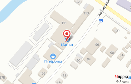 Офис продаж Билайн на Кооперативной улице на карте