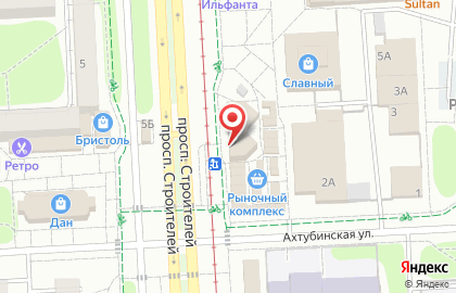 Микрофинансовая компания Деньгимигом на проспекте Строителей в Нижнекамске на карте