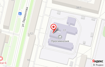 Прогимназия, МБОУ на карте