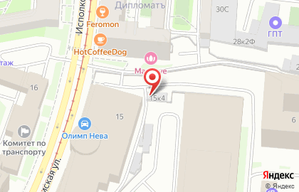 Официальный дилер Omoda в Санкт-Петербурге на карте