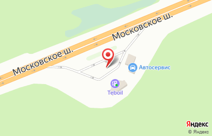 Автомойка SP на Московском шоссе на карте