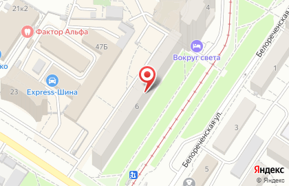 Торгово-производственная компания Zerber на Белореченской улице на карте