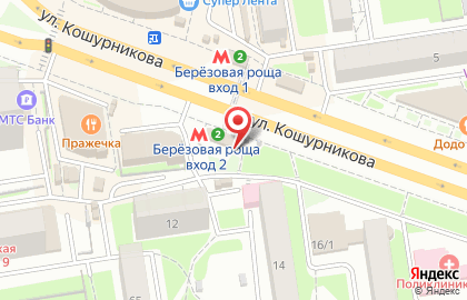 Цветочный салон Дарицветы на улице Кошурникова на карте