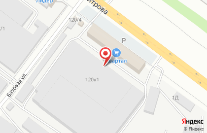 Торговый дом Квартал мебель в Левобережном районе на карте