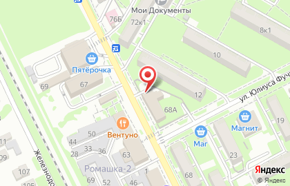Центр защиты информации Каскад на Московской улице на карте