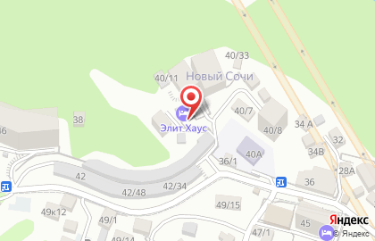 Ведущие Сочи на карте