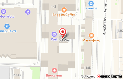 Биохакинг центр ONE на карте