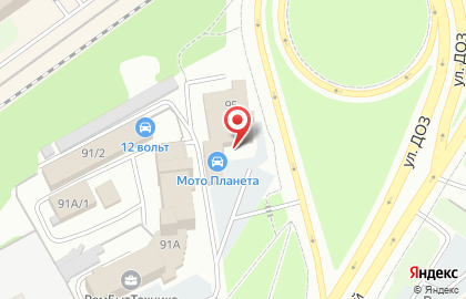 Компания масел, фильтров и автоаксессуаров МаслоДом на проспекте Строителей на карте