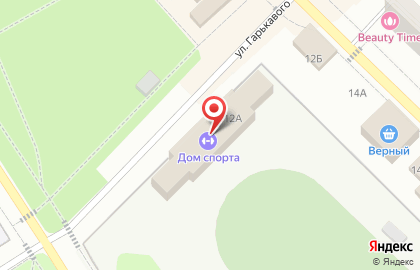 Дом Спорта в Светогорске на карте