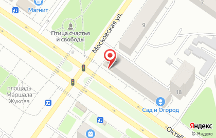 Мебельный магазин Мебель-Боровичи на Октябрьском проспекте на карте