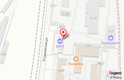 Общежитие HostelCity на Егорьевской улице, 7 стр 3 на карте