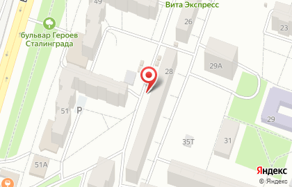 Фирменный магазин Ермолино в Левобережном районе на карте