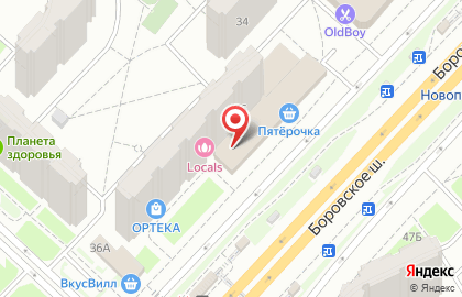 Автошкола МскСити в Одинцово на карте