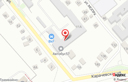 Магазин автозапчастей для HYUNDAI Ангар57, KIA, DAEWOO на карте