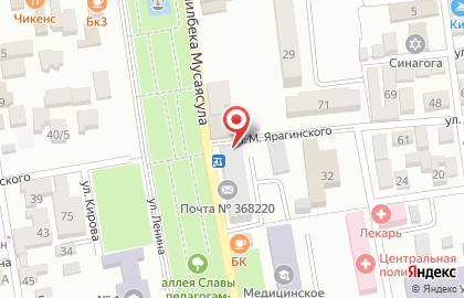 Типография Impress на улице Воровского на карте