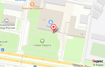 Аквафор на проспекте Героев на карте
