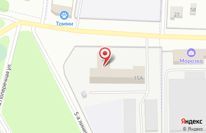 Бизнес-центр Кадр на Поперечной улице на карте