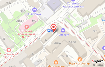 Алмаз на Ольховской улице на карте