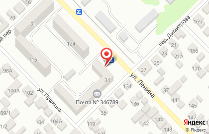 Пансионат Почта России в переулке Димитрова на карте