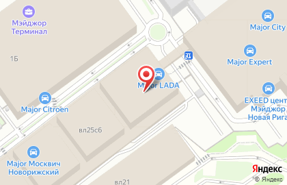 Major Fiat на карте