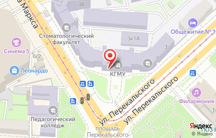 ОАО Курскпромбанк на улице Карла Маркса на карте