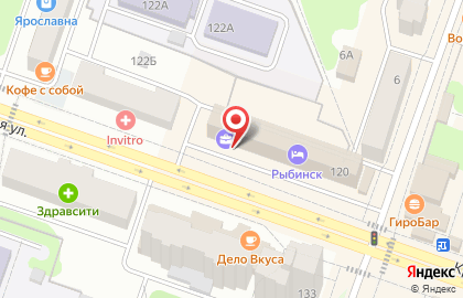 Транскапиталбанк на Крестовой улице на карте