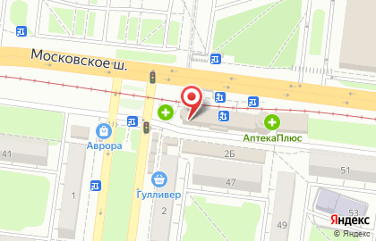 Микрофинансовая организация Срочноденьги на Московском шоссе на карте