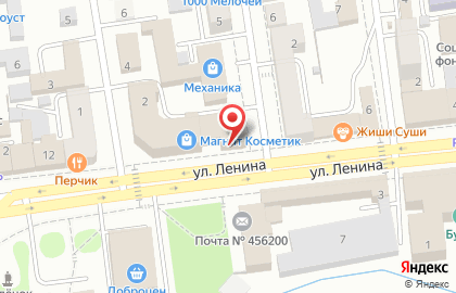 Пекарня Хлеберев в Челябинске на карте