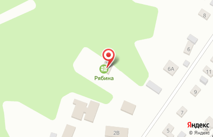 База отдыха Рябина на карте