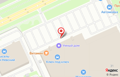 Кафе Витамин в ТЦ Максидом на улице Тельмана на карте