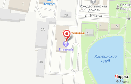 Бильярдный клуб Главный на карте