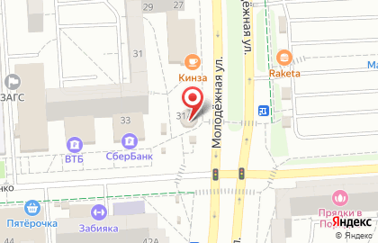 Цветочный магазин ЦветоМаркет на Молодёжной улице на карте