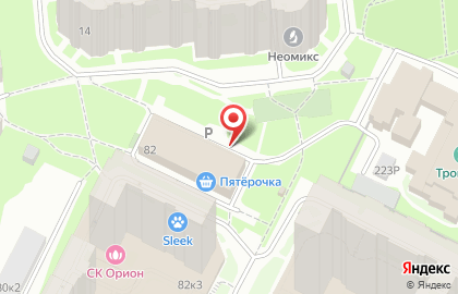 Футбольная школа Санкт-Петербург на метро Пролетарская на карте