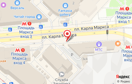 Киоск по продаже фруктов и овощей в Новосибирске на карте