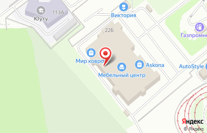 Салон-магазин Мебель от Белоусова в Курчатовском районе на карте