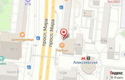 Магазин косметики и парфюмерии Sephora на проспекте Мира на карте