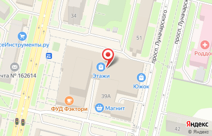 Компания Европлан на улице Максима Горького на карте