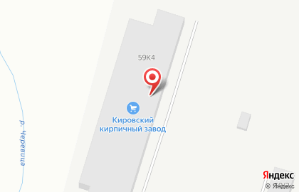 Кировский кирпичный завод на карте